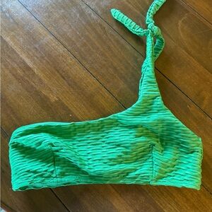 Mink Pink - Green Bikini Top- Size M